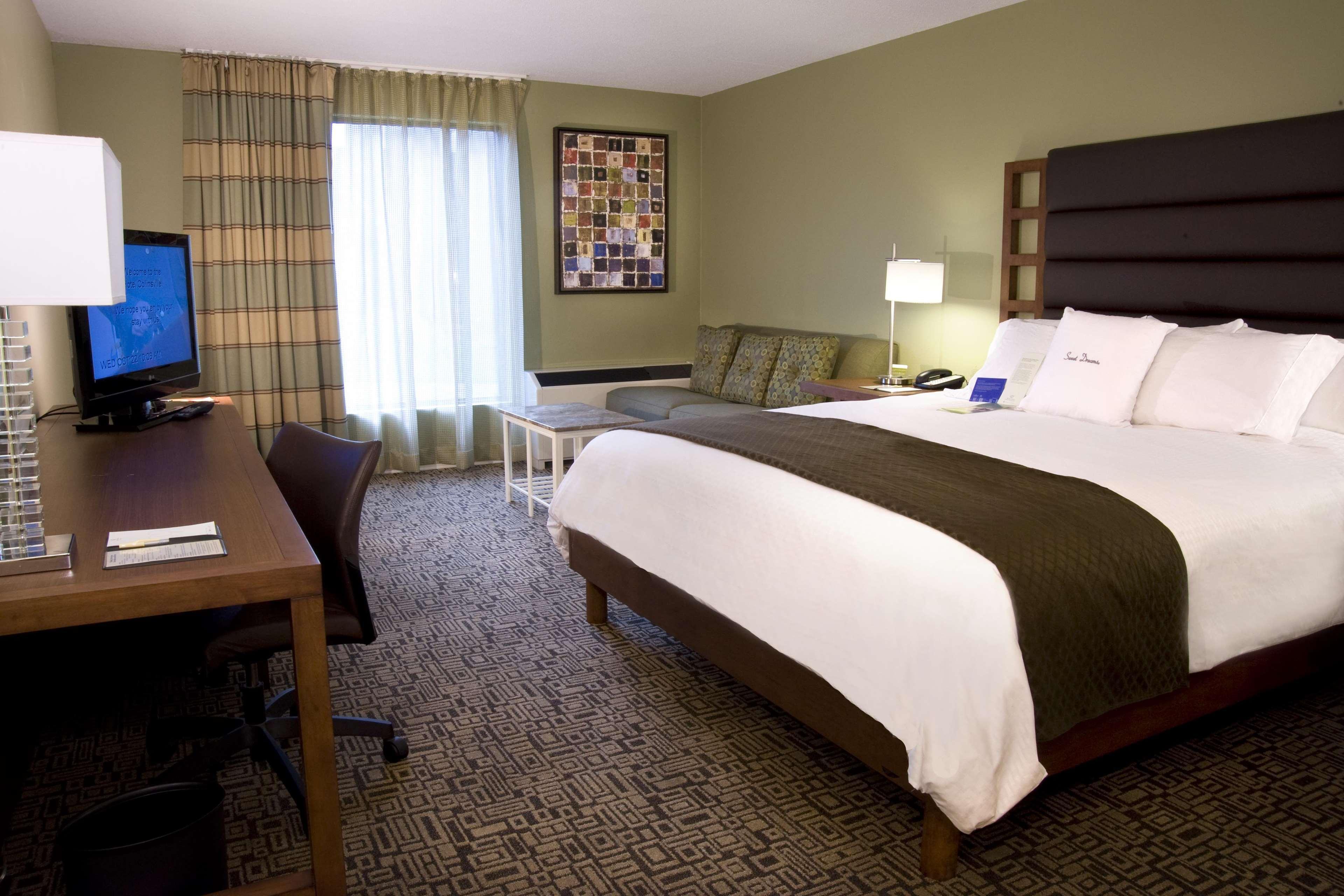 فندق كلينسفيلفي  دبل تري باي هيلتون كولينزفيل سانت لويس الغرفة الصورة